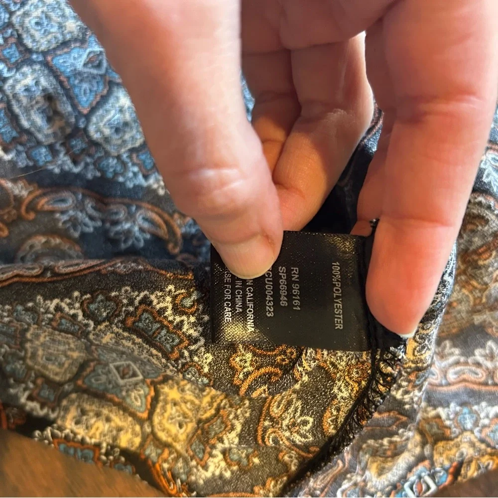 BeBop Black and Brown Long Sleeve Dress - Picture 7 of 7